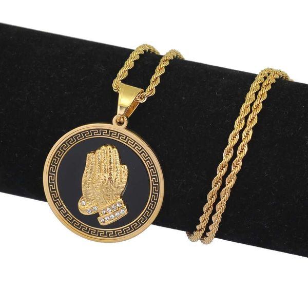 hip hop the praying hands diamonds pendant necklaces for men crystal luxury necklace cuban chains religion dog tag jewelry, Silver
hip hop the praying hands diamonds pendant necklaces for men crystal luxury necklace cuban chains religion dog tag jewelry, Silver
