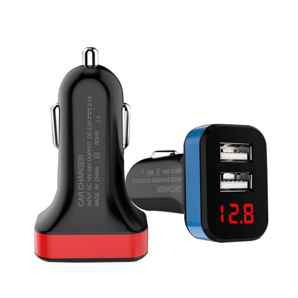 dual usb автомобильное зарядное устройство 5v 2.1a автомобильная зарядка со светодиодным дисплеем быстро зарядное зарядное устройство для те
dual usb автомобильное зарядное устройство 5v 2.1a автомобильная зарядка со светодиодным дисплеем быстро зарядное зарядное устройство для те