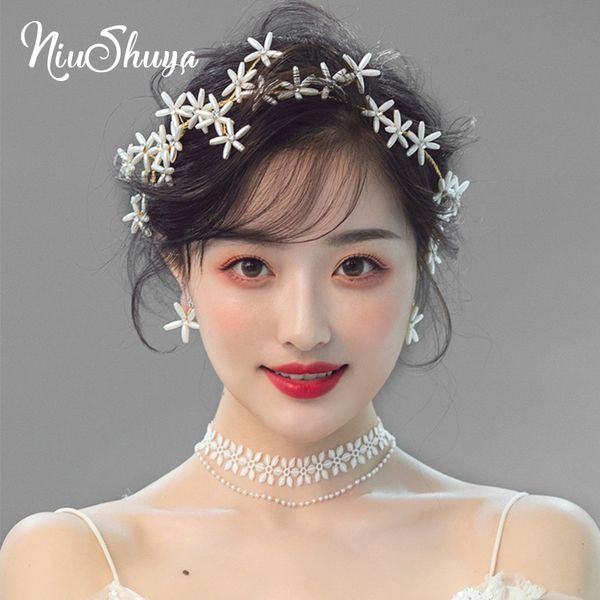 niushuya sweety girls bridal flower pearls hairband elegant wedding headband hair accessories party holiday hair ornament jewelr, Golden;white
niushuya sweety girls bridal flower pearls hairband elegant wedding headband hair accessories party holiday hair ornament jewelr, Golden;white