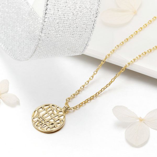 bisaer ins 2018 new coin necklace chain biology cell pendant necklace high-quality fashion jewelry bijoux collier hnn067, Silver
bisaer ins 2018 new coin necklace chain biology cell pendant necklace high-quality fashion jewelry bijoux collier hnn067, Silver
