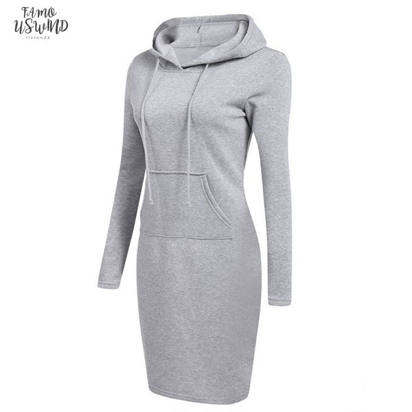 laamei 2020 long sleeve hooded drawstring fleeces women dresses autumn winter warm dress women vestidos hoodies sweatshirt dress, Black;gray
laamei 2020 long sleeve hooded drawstring fleeces women dresses autumn winter warm dress women vestidos hoodies sweatshirt dress, Black;gray
