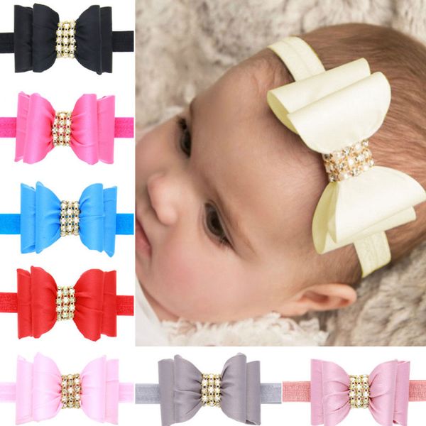new baby girl boutique elastic bowknot headbands shining rhinestone children bows headwear hair accessories, Slivery;white
new baby girl boutique elastic bowknot headbands shining rhinestone children bows headwear hair accessories, Slivery;white