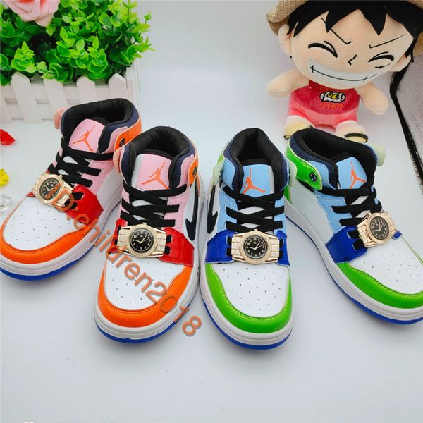 1 1s mid melody ehsani fearless kids basketball shoes for boys girls sneakers leather green orange baby 2020 trainers shoes size 26-35, Black
1 1s mid melody ehsani fearless kids basketball shoes for boys girls sneakers leather green orange baby 2020 trainers shoes size 26-35, Black