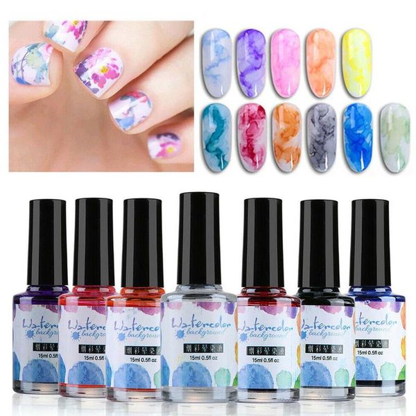 15ml ink watercolor drops for nails blooming gel smoke effect watercolor drops nail polish diy varnish manicure decor nail art
15ml ink watercolor drops for nails blooming gel smoke effect watercolor drops nail polish diy varnish manicure decor nail art