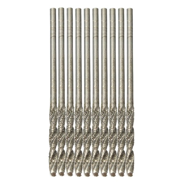 10шт 1mm алмазные сверла для сверления twist биты набор jewlery стеклянная плитка bit
10шт 1mm алмазные сверла для сверления twist биты набор jewlery стеклянная плитка bit