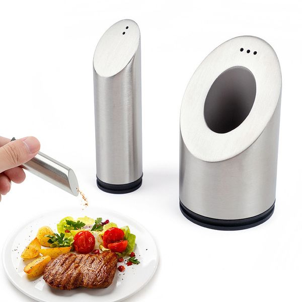 1pcs stainless steel salt and pepper shakers set for spices with holes seasoning jar spice rack kitchen cruet tool
1pcs stainless steel salt and pepper shakers set for spices with holes seasoning jar spice rack kitchen cruet tool