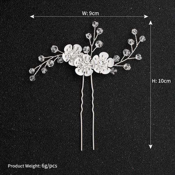 headpieces bridal wedding hair pins bridal hairpins pearl flower wedding hair accessories, Golden;white
headpieces bridal wedding hair pins bridal hairpins pearl flower wedding hair accessories, Golden;white