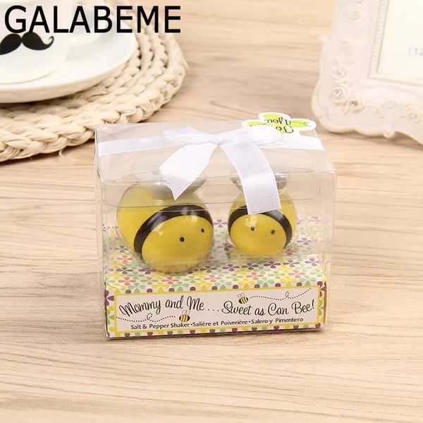 galabeme 10sets=20pcs cute bee salt and pepper shaker with gift box wedding favors and gift wedding souvenirs
galabeme 10sets=20pcs cute bee salt and pepper shaker with gift box wedding favors and gift wedding souvenirs