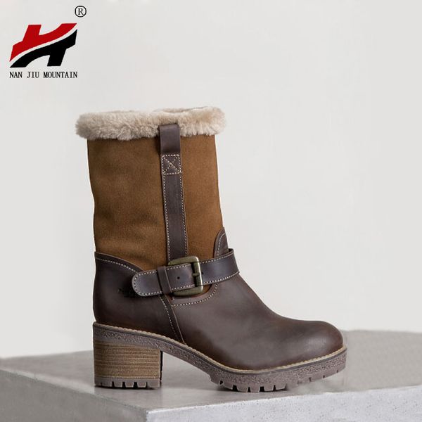 nan jiu mountain 2020 autumn winter women's boots mid heel short boots ankle pu belt buckle side zipper flanging upper stitching, Black
nan jiu mountain 2020 autumn winter women's boots mid heel short boots ankle pu belt buckle side zipper flanging upper stitching, Black