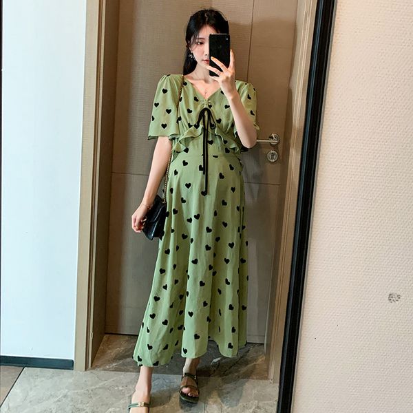 pregnant women summer clothes plus size short-sleeved drawstring v-neck love patterns printed maternity chiffon dress maxi dress, White
pregnant women summer clothes plus size short-sleeved drawstring v-neck love patterns printed maternity chiffon dress maxi dress, White