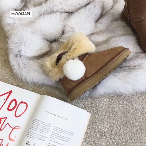 in 2019, europe's latest high-quality snow boots, real sheepskin, 100% natural wool, women's boots, two colors, delivery, Black
in 2019, europe's latest high-quality snow boots, real sheepskin, 100% natural wool, women's boots, two colors, delivery, Black