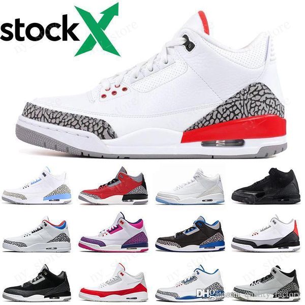 stock x 3s unc 3 mens basketball shoes university of oregon ducks 3s 3m reflective chicago og royal black cement designer sneakers, White;red 
stock x 3s unc 3 mens basketball shoes university of oregon ducks 3s 3m reflective chicago og royal black cement designer sneakers, White;red