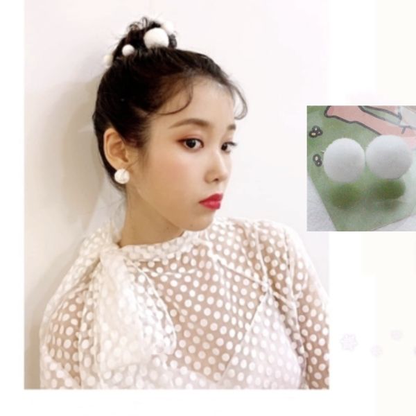 iu white ball del l iu korean dramas tv new fashion eardrop for women earrings pendientes brincos ornament, Silver
iu white ball del l iu korean dramas tv new fashion eardrop for women earrings pendientes brincos ornament, Silver