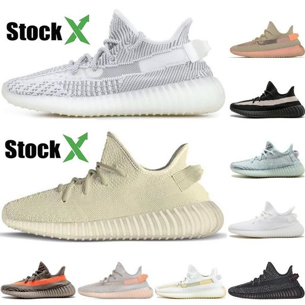 big size 13 men women stock x running shoes kanye west clay static reflective gid glow in the dark true form sports designer sneakers 5-13, Black
big size 13 men women stock x running shoes kanye west clay static reflective gid glow in the dark true form sports designer sneakers 5-13, Black