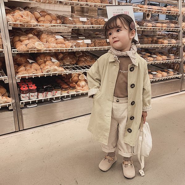 autumn new baby girls two color lining grid breathe trench children contracted fashion long sleeve coat kids clothing, Camo
autumn new baby girls two color lining grid breathe trench children contracted fashion long sleeve coat kids clothing, Camo