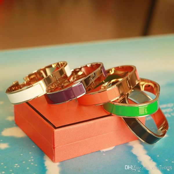 fashion 12mm Luxury Cuff H Bracelet&Bangles for women Classic Enamel Bracelet Letter Buckle Wristband fashion lover silver h bangle with box
fashion 12mm Luxury Cuff H Bracelet&Bangles for women Classic Enamel Bracelet Letter Buckle Wristband fashion lover silver h bangle with box