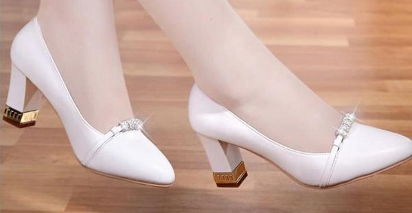 women's shoes in spring and autumn high coarse heel pointed end@2048, Black
women's shoes in spring and autumn high coarse heel pointed end@2048, Black
