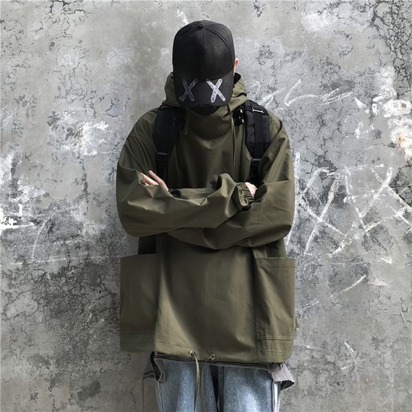 autumn thin section pullover jacket men fashion solid color casual hooded jacket man streetwear loose hip hop bomber men, Black;brown
autumn thin section pullover jacket men fashion solid color casual hooded jacket man streetwear loose hip hop bomber men, Black;brown