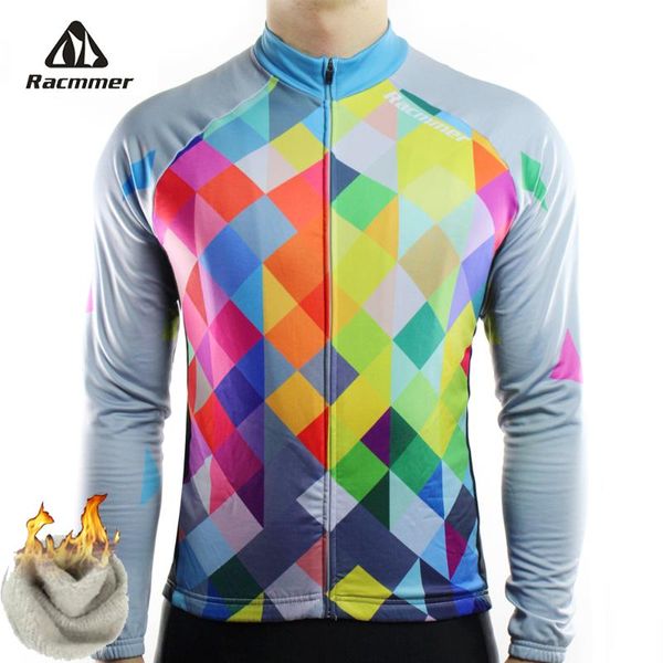 racmmer warm 2020 pro winter thermal fleece cycling jersey ropa ciclismo mtb long sleeve men bike wear clothing maillot #zr-19, Black;red
racmmer warm 2020 pro winter thermal fleece cycling jersey ropa ciclismo mtb long sleeve men bike wear clothing maillot #zr-19, Black;red