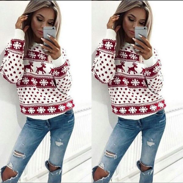 2018 women lady jumper sweater pullover coat christmas winter womens ladies warm brief sweaters clothing, White;black
2018 women lady jumper sweater pullover coat christmas winter womens ladies warm brief sweaters clothing, White;black