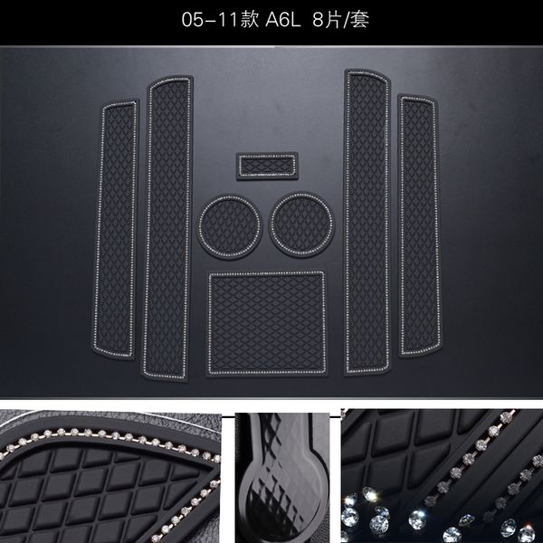 for audi a6l 05-15 non-slip mats gate slot pad interior pvc rubber door pad/cup mat
for audi a6l 05-15 non-slip mats gate slot pad interior pvc rubber door pad/cup mat