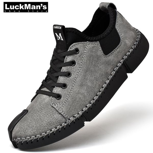 new men casual breathable soft handmade leather shoes driving shoes comfortable men's outdoor sneakers size 38-46, Black
new men casual breathable soft handmade leather shoes driving shoes comfortable men's outdoor sneakers size 38-46, Black
