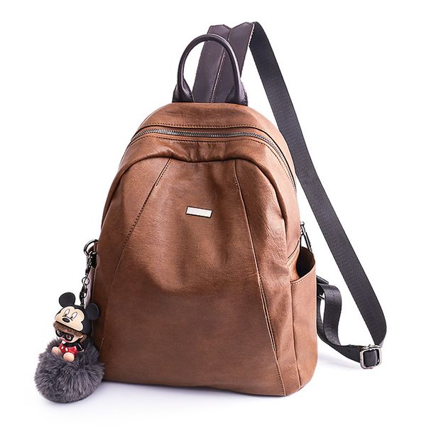 eal leather backpack women simple new mochila feminina women backpack travel large school bags for teenage girls
eal leather backpack women simple new mochila feminina women backpack travel large school bags for teenage girls