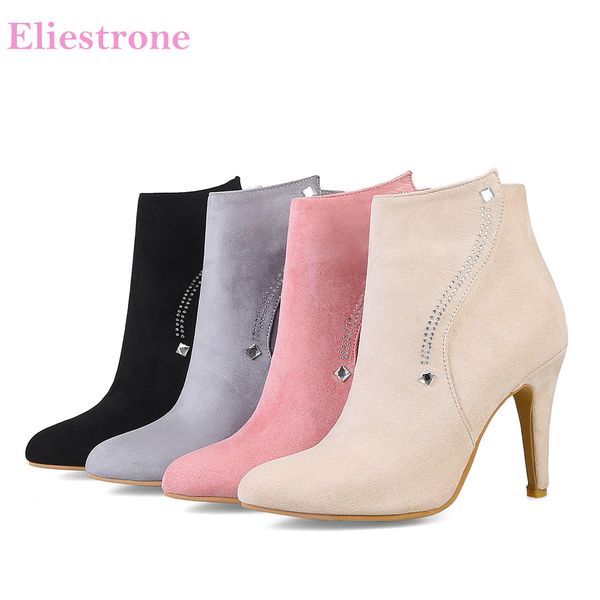 brand new winter apricot black women ankle boots pink lady crystal shoes high heel ak05 plus big small size 10 32 44 48
brand new winter apricot black women ankle boots pink lady crystal shoes high heel ak05 plus big small size 10 32 44 48
