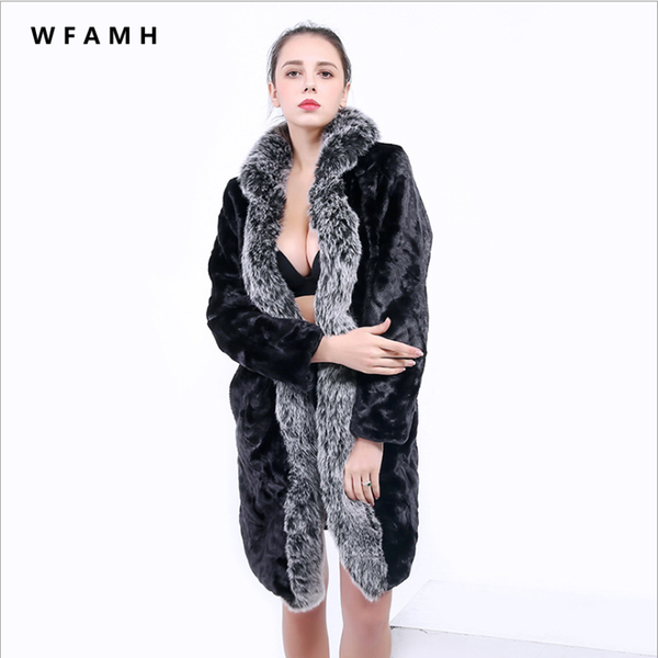 faux lady imitation fur collar fur padded mid-length coat leather coat fashion wild slim slimming style, Black
faux lady imitation fur collar fur padded mid-length coat leather coat fashion wild slim slimming style, Black