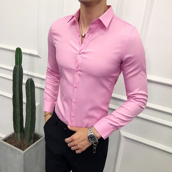 men's casual long sleeve standard-fit dress shirts formal business button up twill good quality work office shirt e25, White;black
men's casual long sleeve standard-fit dress shirts formal business button up twill good quality work office shirt e25, White;black