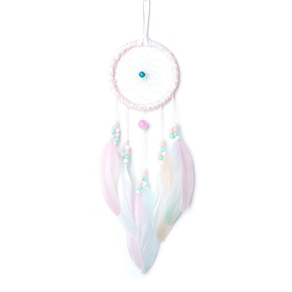 2pc colorful feather ins girl dream catcher net series openwork dream catching lace dreamcatcher bead handmade cute room decorat
2pc colorful feather ins girl dream catcher net series openwork dream catching lace dreamcatcher bead handmade cute room decorat