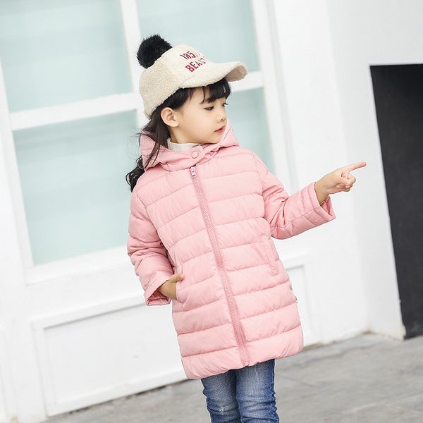 2019 new winter kids jackets for girls coats cotton parkas hooded baby girls warm solid outerwear children's clothing coat, Blue
2019 new winter kids jackets for girls coats cotton parkas hooded baby girls warm solid outerwear children's clothing coat, Blue