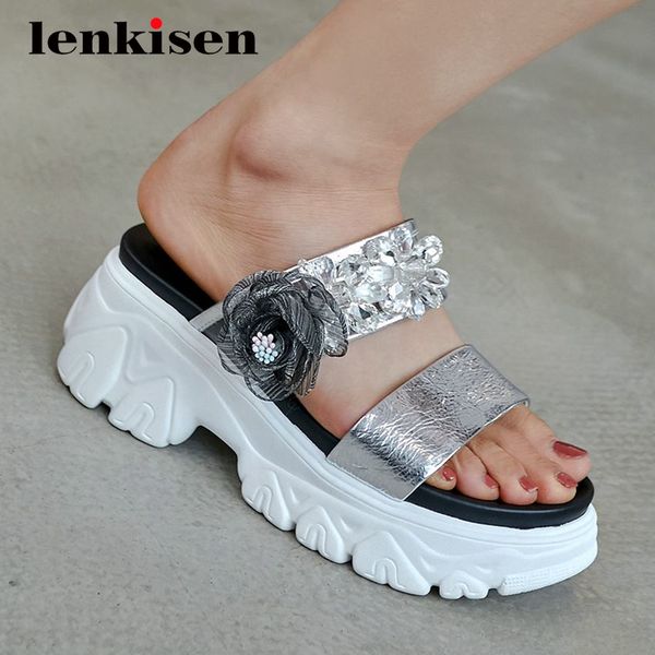 lenkisen gladiator flowers crystal decorations dress peep toe high heels young lady daily wear fashion summer sandals women l28, Black
lenkisen gladiator flowers crystal decorations dress peep toe high heels young lady daily wear fashion summer sandals women l28, Black