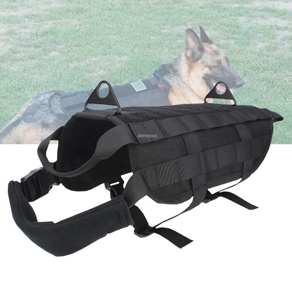 hunting jackets army tactical dog vest adjustable outdoor service clothing molle training vests harness, Camo;black
hunting jackets army tactical dog vest adjustable outdoor service clothing molle training vests harness, Camo;black