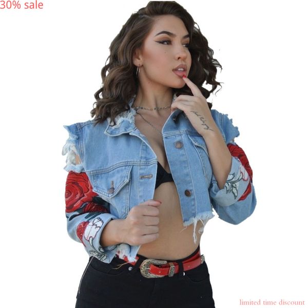 2020 women floral denim jacket oversized embroidery hole jacket denim trending products 2019 hollow out short, Black;brown
2020 women floral denim jacket oversized embroidery hole jacket denim trending products 2019 hollow out short, Black;brown