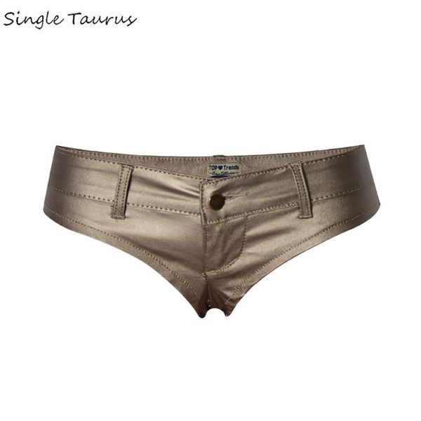 women's shorts european and american nightclubs low waist women super club elasticity pu coated denim faux leather golden, White;black
women's shorts european and american nightclubs low waist women super club elasticity pu coated denim faux leather golden, White;black