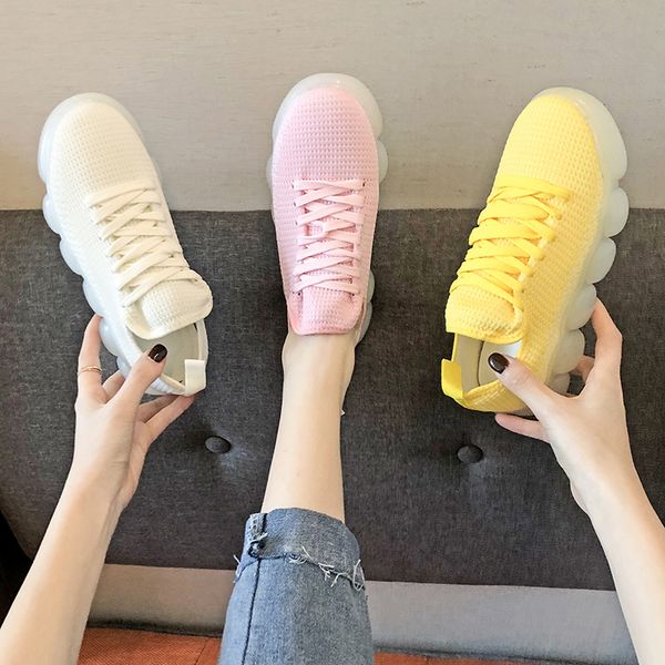 2020 new beef tendon bottom comfortable leisure flying weaving white sports shoes women tide, Black
2020 new beef tendon bottom comfortable leisure flying weaving white sports shoes women tide, Black