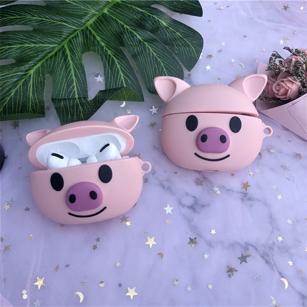 cartoon cute pink pig for apple airpods pro charging case bluetooth wireless headset cover
cartoon cute pink pig for apple airpods pro charging case bluetooth wireless headset cover