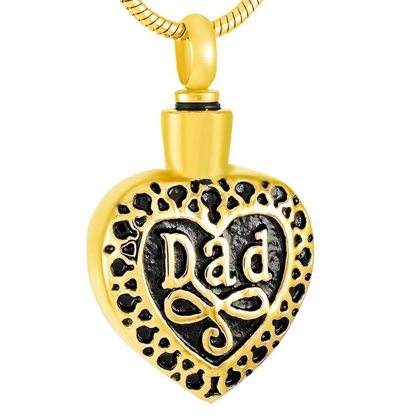 ijd8374 stainless steel father love gold heart pattern cremation for ashes urn keepsake memorial pendant for father with chain, Silver
ijd8374 stainless steel father love gold heart pattern cremation for ashes urn keepsake memorial pendant for father with chain, Silver