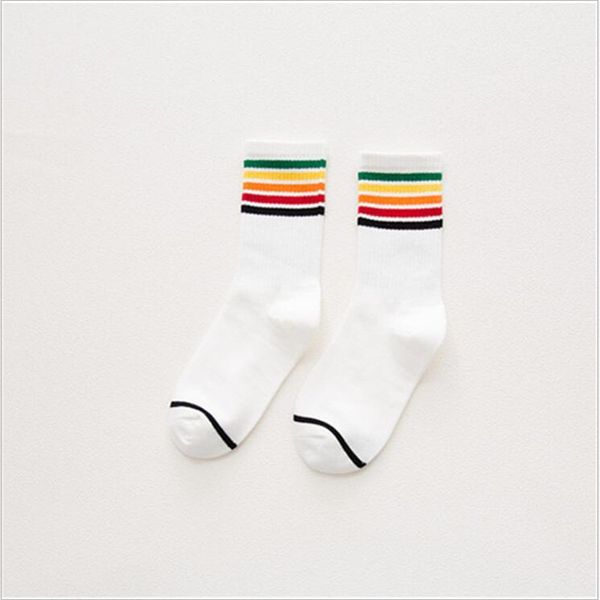 women's socks cotton rainbow stripes socks christmas fashion warm casual tide harajuku korean 1 pair christmas gift, Black;white
women's socks cotton rainbow stripes socks christmas fashion warm casual tide harajuku korean 1 pair christmas gift, Black;white
