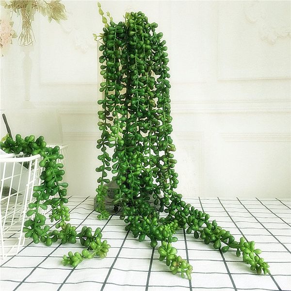 artificial succulents pearls fleur artificielle plastic vine plant for wall hanging decoration fake plants succulent
artificial succulents pearls fleur artificielle plastic vine plant for wall hanging decoration fake plants succulent