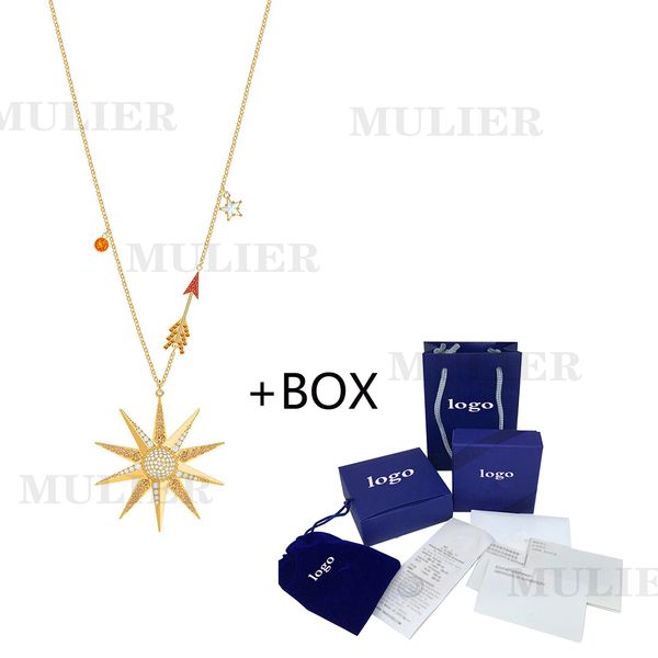 mulier fashion charm 2019 new 5461784 lucky goddess star necklace shining determination arrow crystal female clavicle necklace, Silver
mulier fashion charm 2019 new 5461784 lucky goddess star necklace shining determination arrow crystal female clavicle necklace, Silver