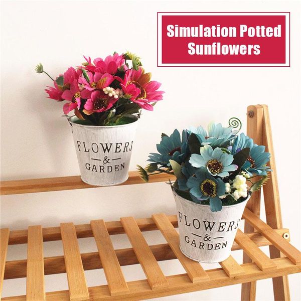 simulated sunflower plastic iron bucket gardening wedding office ornament artificial plant simulated potted plants home decor
simulated sunflower plastic iron bucket gardening wedding office ornament artificial plant simulated potted plants home decor