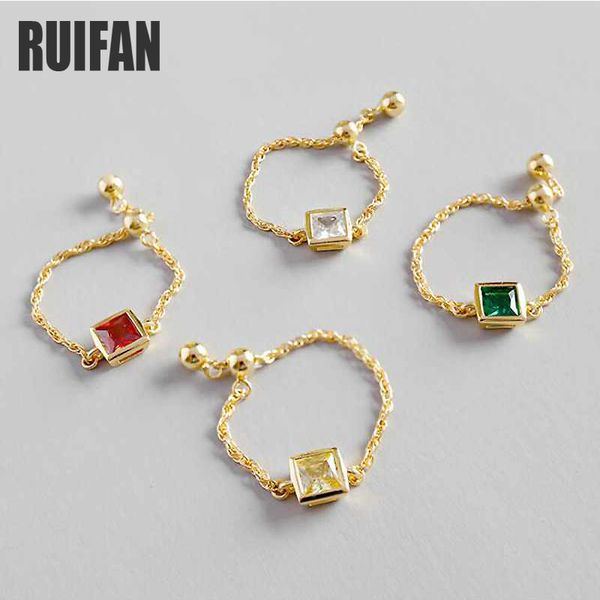 ruifan 4 color cubic zirconia adjustable link chain ring 18k gold color 925 sterling silver rings for women jewelry yri097, Golden;silver
ruifan 4 color cubic zirconia adjustable link chain ring 18k gold color 925 sterling silver rings for women jewelry yri097, Golden;silver