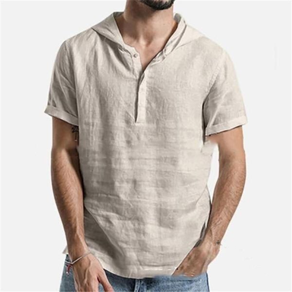 clothing pure color short sleeve mens shirts fashion turn down collar with hooded mens casual shirts with button summer, White;black
clothing pure color short sleeve mens shirts fashion turn down collar with hooded mens casual shirts with button summer, White;black