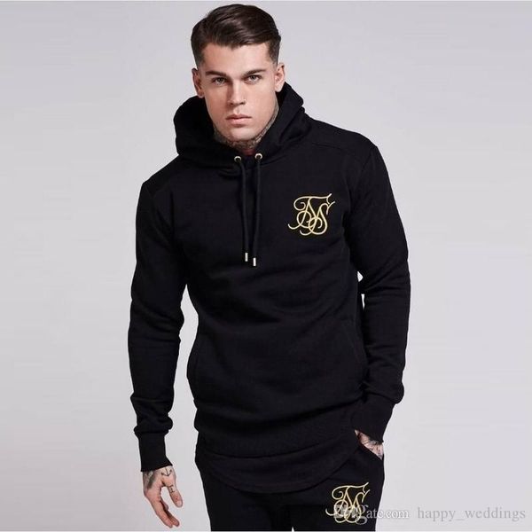 fashion men hoodies and sweatshirts brand clothing casual male fitness bodybuilding sik silk hooded sweatshirt, Black
fashion men hoodies and sweatshirts brand clothing casual male fitness bodybuilding sik silk hooded sweatshirt, Black