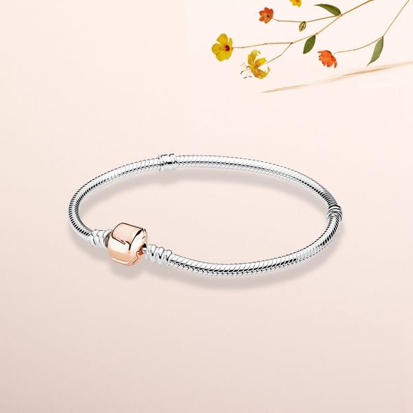 wholesale-european bead snake bone chain for pandora 925 sterling silver plated rose gold women's accessories bracelet with original bo, Golden;silver
wholesale-european bead snake bone chain for pandora 925 sterling silver plated rose gold women's accessories bracelet with original bo, Golden;silver