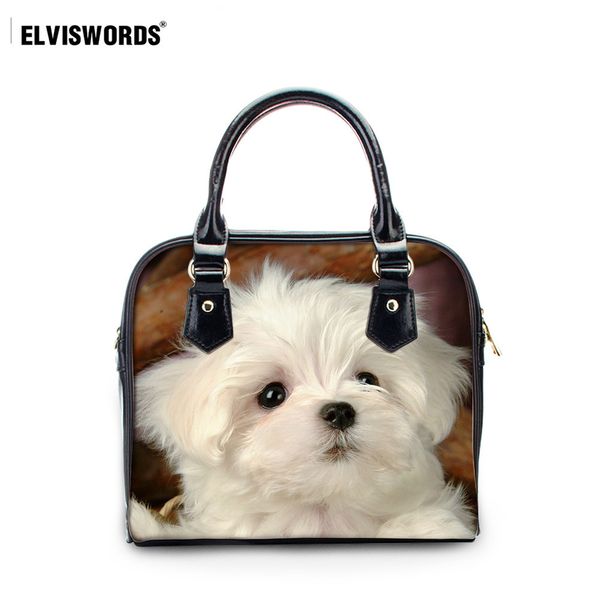 elviswords cute maltese dog pattern women shoulder bag brand designer luxury handle bags ladies party handbags crossbody bag
elviswords cute maltese dog pattern women shoulder bag brand designer luxury handle bags ladies party handbags crossbody bag