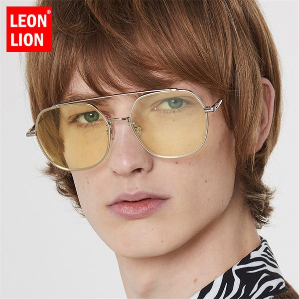 leonlion 2020 metal polygon men sunglasses brand designer sun glasses women round luxury vintage driving gafas, White;black
leonlion 2020 metal polygon men sunglasses brand designer sun glasses women round luxury vintage driving gafas, White;black