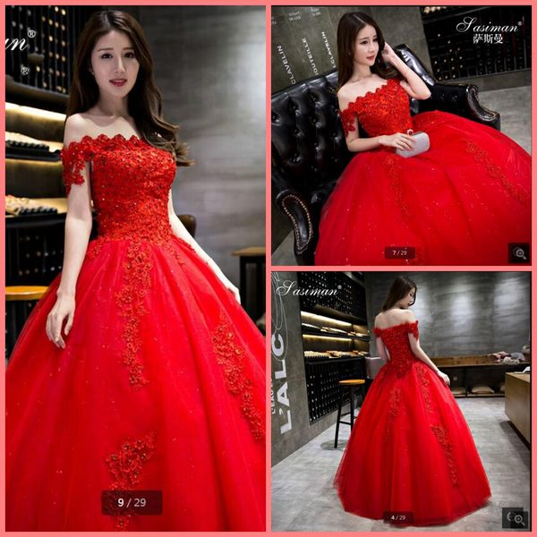 new arrival red wedding dresses 2019 ball gowns off the shoulder empire corset pregnant wedding gowns beading lace bridal dresses casamento, White
new arrival red wedding dresses 2019 ball gowns off the shoulder empire corset pregnant wedding gowns beading lace bridal dresses casamento, White